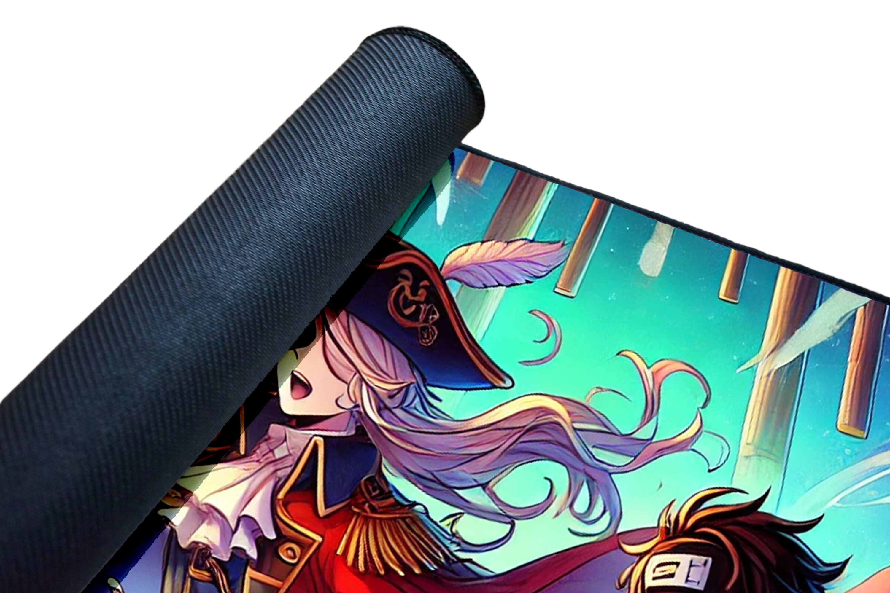 TCG Standard Custom Playmat (24" x 14") - Cloth Black Stitch