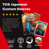 TCG Japanese Size Custom Card Sleeves