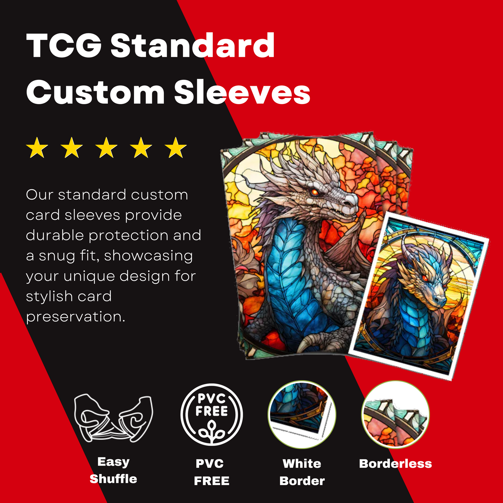 TCG Standard Size Custom Card Sleeves